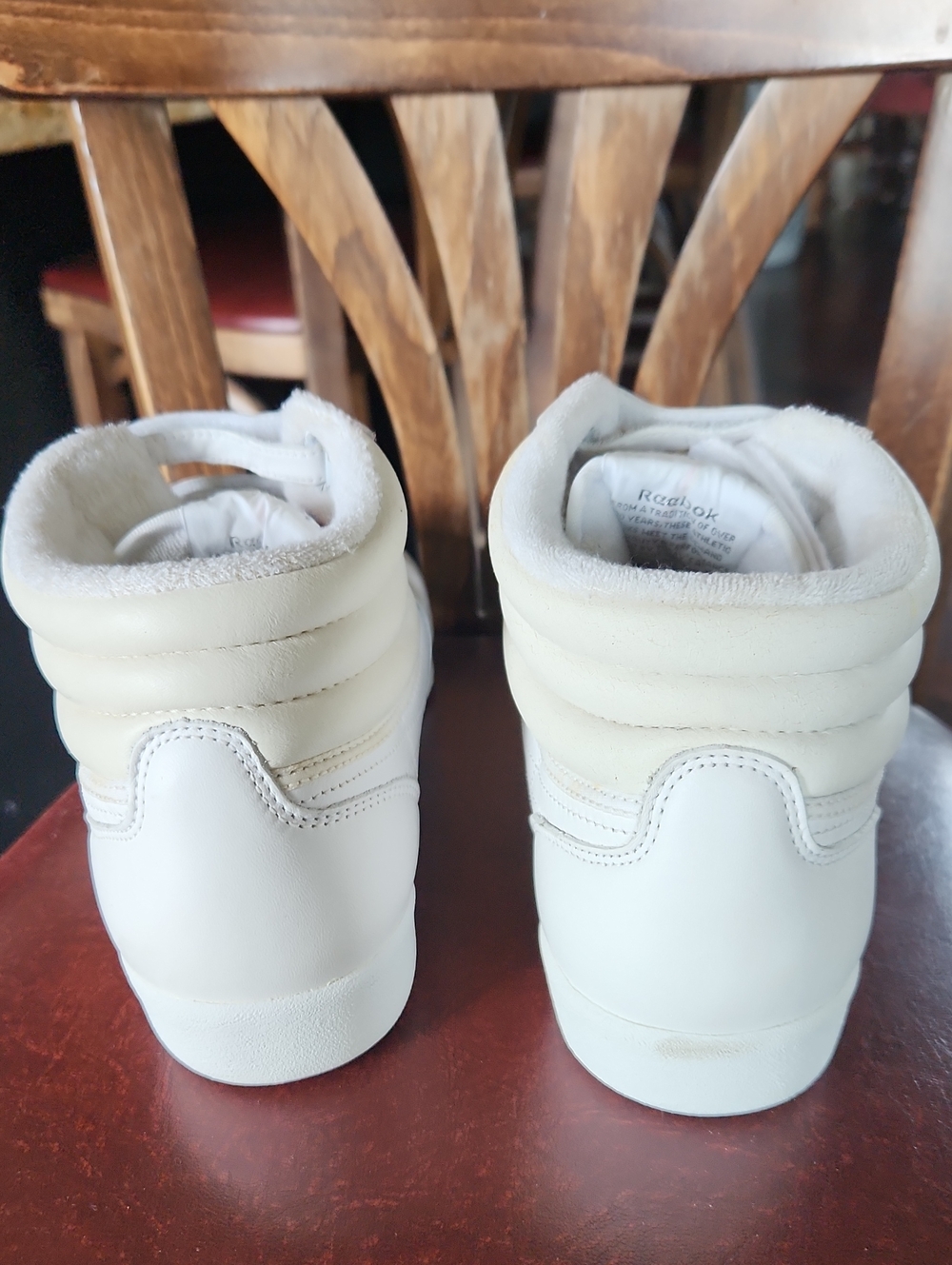 Reebok dz 9.5 freestyle hi-top white 80's retro - Picture 3 of 15